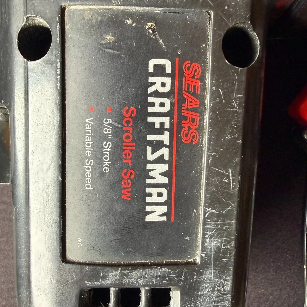 Vintage‎ CRAFTSMAN Scroller Saw 315.10723 Jig Saw